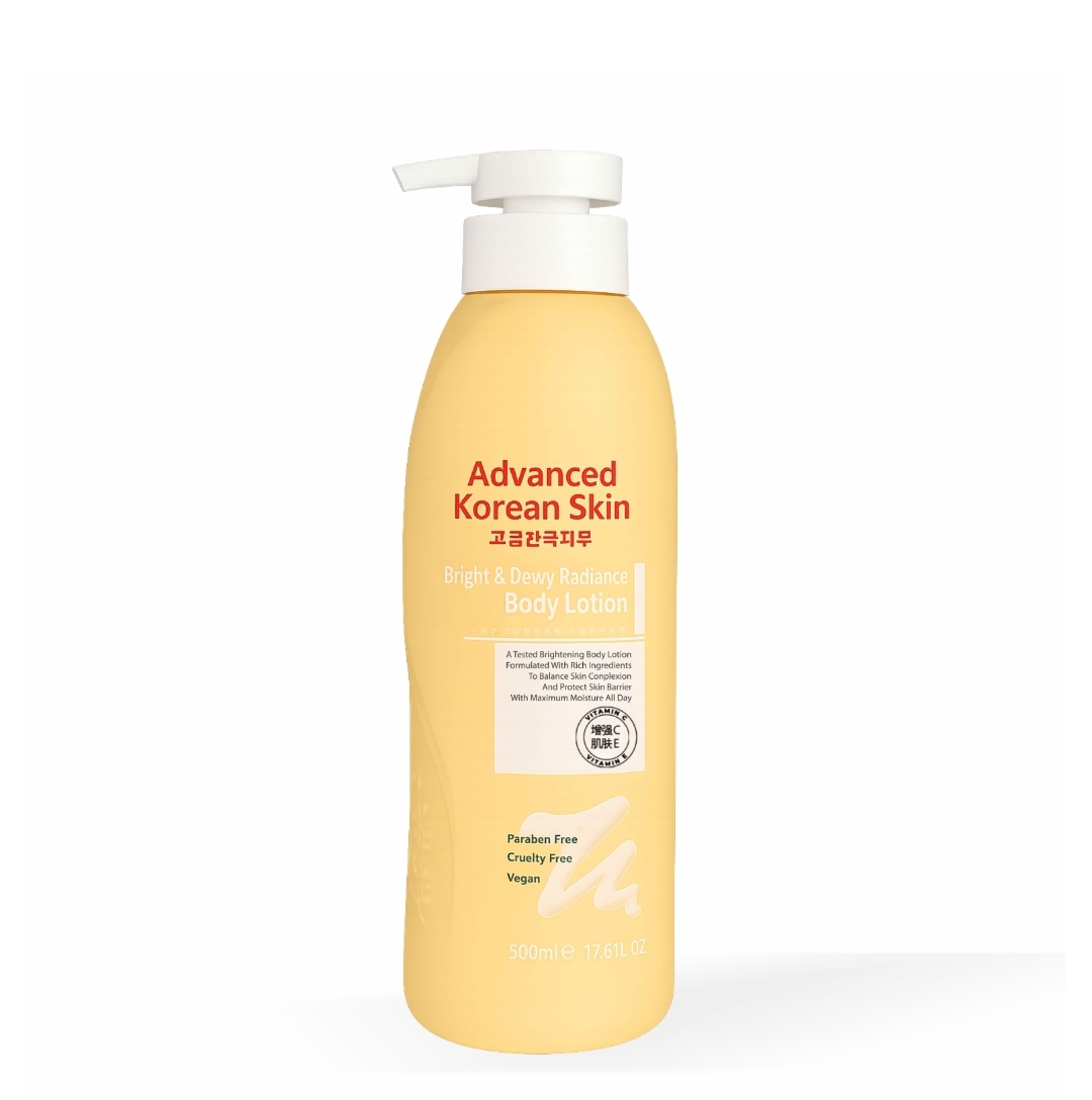 Advanced Korean Skin ; Bright & Dewy Radiance Body Lotion
